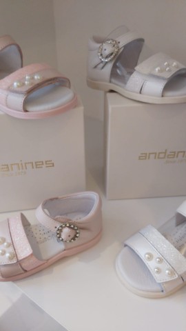 Andanines glitter sandals