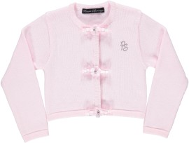 Piccola Speranza Pink Flower Button Cardigan