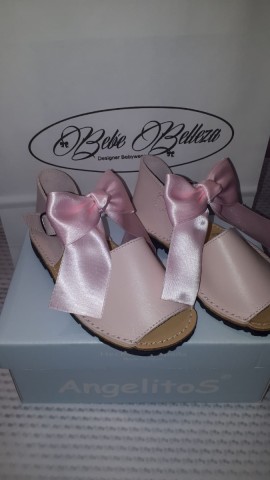 Pink Bow Sandals